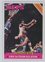 1975 Topps Julius Erving Card