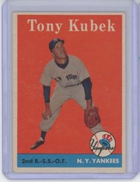 1958 Topps Tony Kubek Rookie