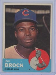 1963 Topps Lou Brock