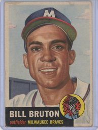 1953 Topps Bill Bruton