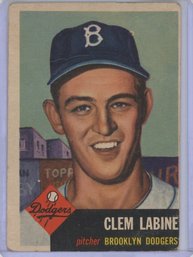 1953 Topps Clem Labine
