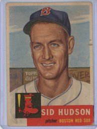 1953 Topps Sid Hudson