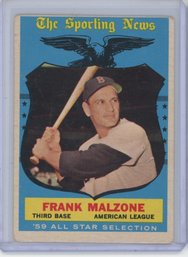 1959 Topps Frank Malzone All Star