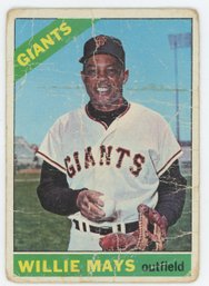 1966 Topps Willie Mays