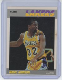 1987 Fleer Magic Johnson Card