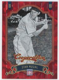 2012 Cooperstown Stan Musial Red Ice #/399