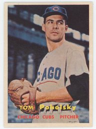 1957 Topps Tom Poholsky EX
