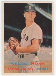 1957 Topps Willard Nixon EX