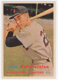 1957 Topps Jose Valdivielso EX