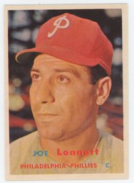 1957 Topps Joe Lonnett EX