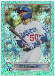 2022 Topps Chrome Mookie Betts Turquoise Refractor #/199