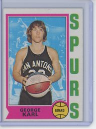 1974 Topps George Karl Rookie