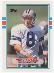 1989 Topps Traded Troy Aikman Rookie
