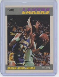 1987 Fleer Kareem Abdul Jabbar