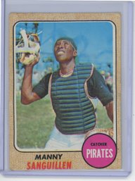 1968 Topps Manny Sanguillen Rookie