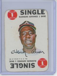 1968 Topps Game Hank Aaron