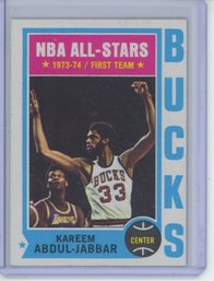 1974 Topps Kareem Abdul-Jabbar