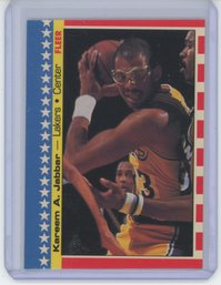 1987 Fleer Kareem Abdul Jabbar Sticker