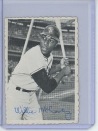 1969 Topps Deckle Edge Willie McCovey