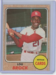 1968 Topps Lou Brock