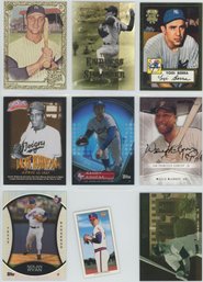 Lot Of (9) Baseball Old School Players W/ Koufax, Robinson And More