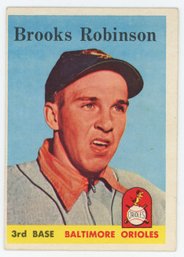 1958 Topps Brooks Robinson Second Year