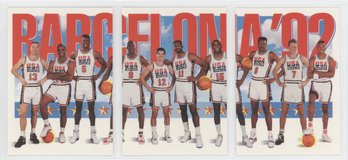 Complete 1992 Skybox Barcelona '92 (3) Card Panel