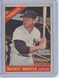 1966 Topps Mickey Mantle