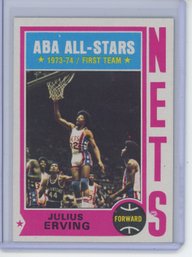 1974 Topps Julius Erving