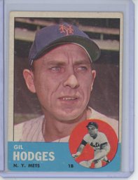 1963 Topps Gil Hodges