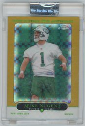 2005 Topps Chrome Mike Nugent Gold Xfractor Rookie Encased #/399