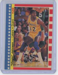 1987 Fleer Magic Johnson Sticker