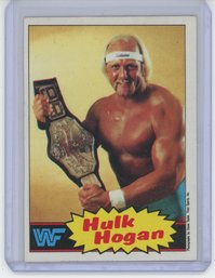 1985 Topps Hulk Hogan Rookie Card #1