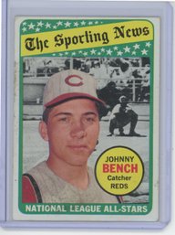 1969 Topps Johnny Bench All Star