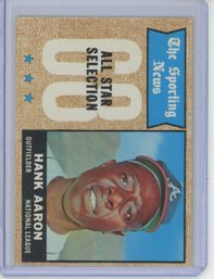 1968 Topps Hank Aaron All Star