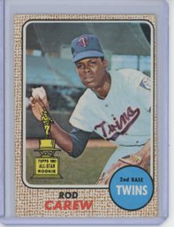 1968 Topps Rod Carew Rookie Cup