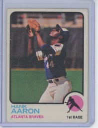 1973 Topps Hank Aaron