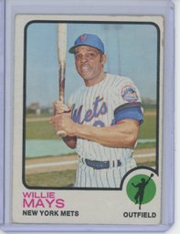 1973 Topps Willie Mays