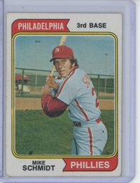 1974 Topps Mike Schmidt Second Year