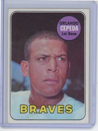 1969 Topps Orlando Cepeda