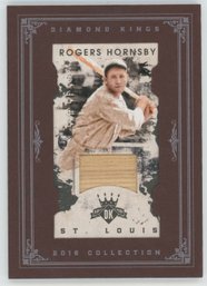 2016 Diamond Kings Rogers Hornsby Game Used Bat Relic #/25