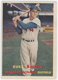 1957 Topps Duke Snider