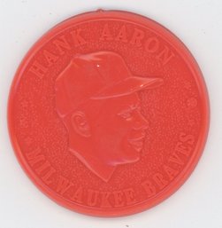 1959 Armour Coins Orange Hank Aaron