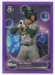 2022 Bowman Platinum Purple Max Muncy #/250