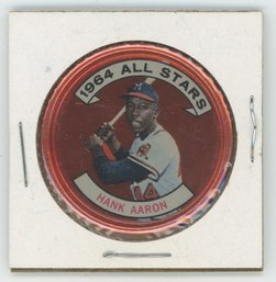 1964 Topps Coins Hank Aaron All Star