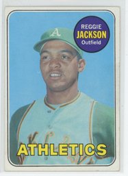 1969 Topps Reggie Jackson Rookie (Read!)