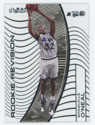 2015 Clear Vision Shaquille O'neal Rookie Revision