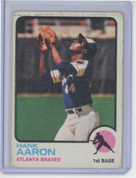 1973 Topps Hank Aaron