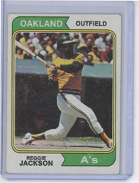 1974 Topps Reggie Jackson