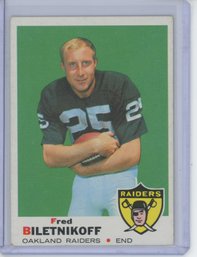 1969 Topps Fred Biletnikoff